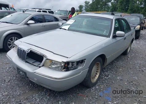 2000 Mercury Grand Marquis Ls from USA, damaged, VIN 2MEFM75W8YX669536